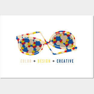 Color + Design + Creativity Posters and Art